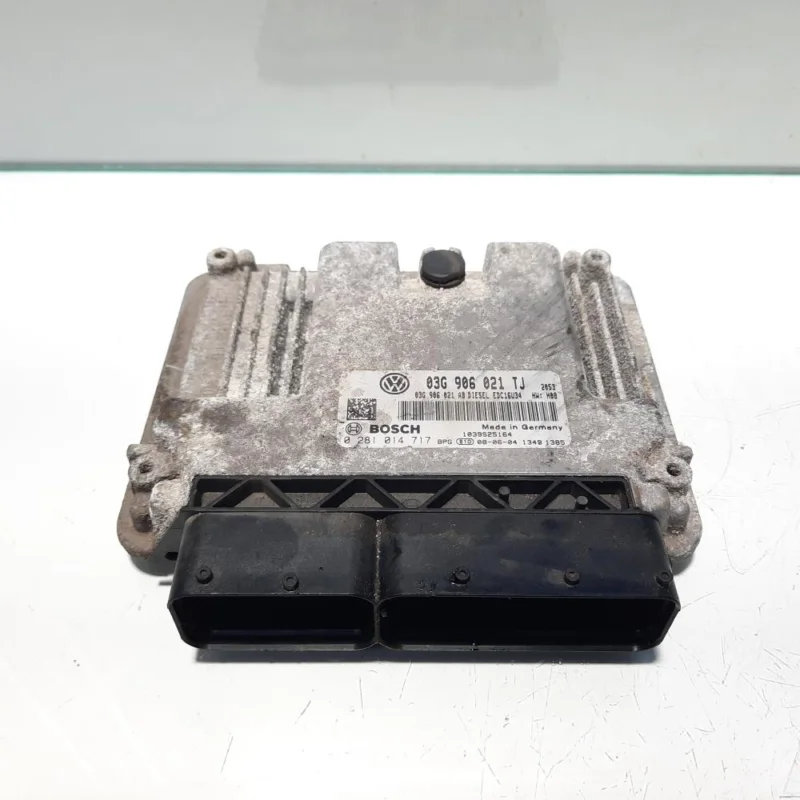 Calculator motor, cod 03G906021TJ, Skoda Octavia 2 Combi (1Z5) 1.9 TDI, BLS Retur ușor