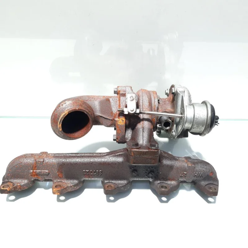 Turbosuflanta, Citroen C2 (JM), 1.4 HDI, 8HX, 50 kw, 68 cp, cod 54359710009 Reducere