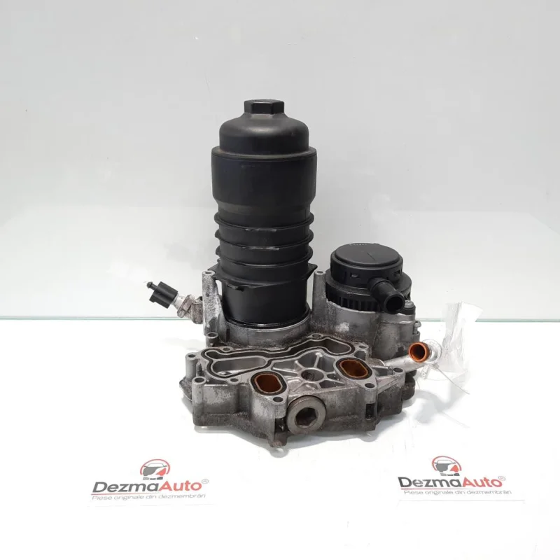 Carcasa filtru ulei, Audi A4 Avant (8ED, B7) [Fabr 2004-2008] 3.0 tdi, BKN (id:437131) Cel mai vândut