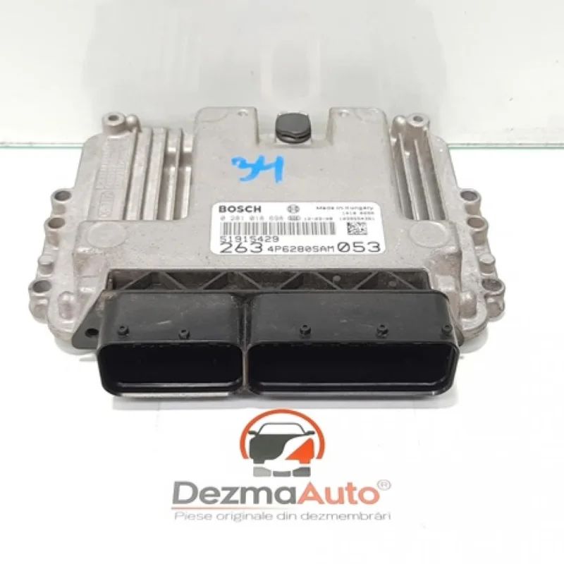 Calculator motor, Fiat Doblo Cargo Platforma (263) [Fabr 2010-prezent] 1.6 M-jet, 51915429, 0281018698 Popular
