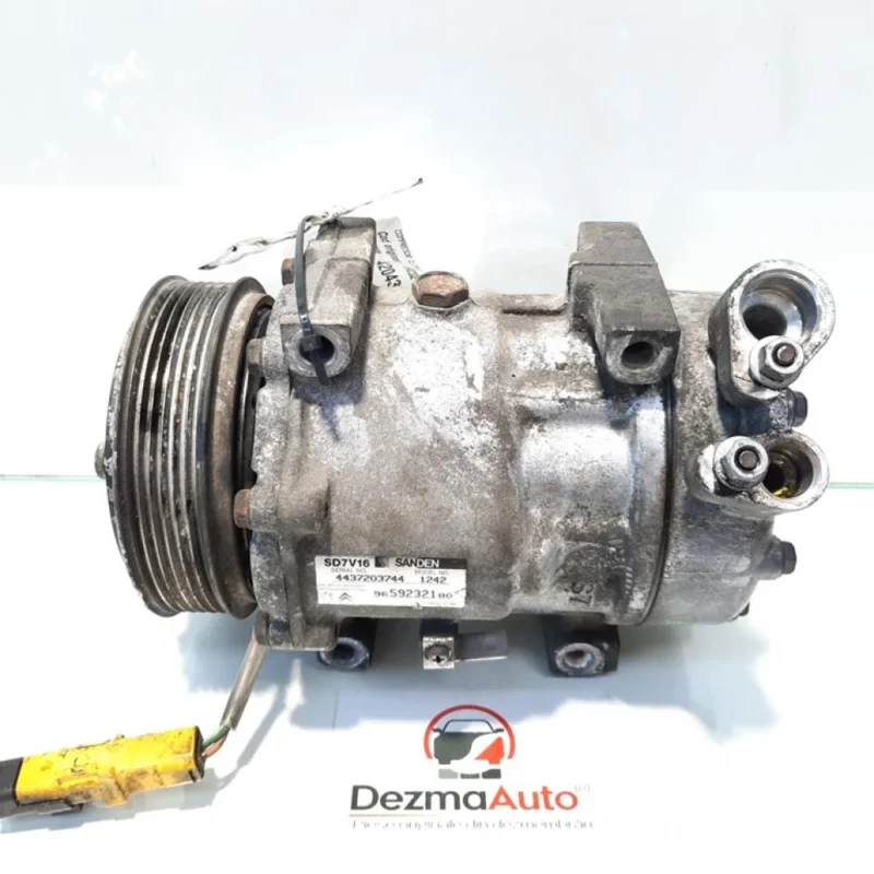 Compresor clima, Peugeot 307 sedan [Fabr 2006-2009] 1.6 hdi, 9HX, 9659232180 Retur ușor