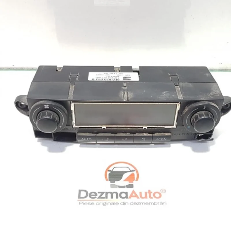 Display climatronic, Seat Cordoba (6L2) [Fabr 2002-2009] 6L0820043B (pr:110747) Transport gratuit