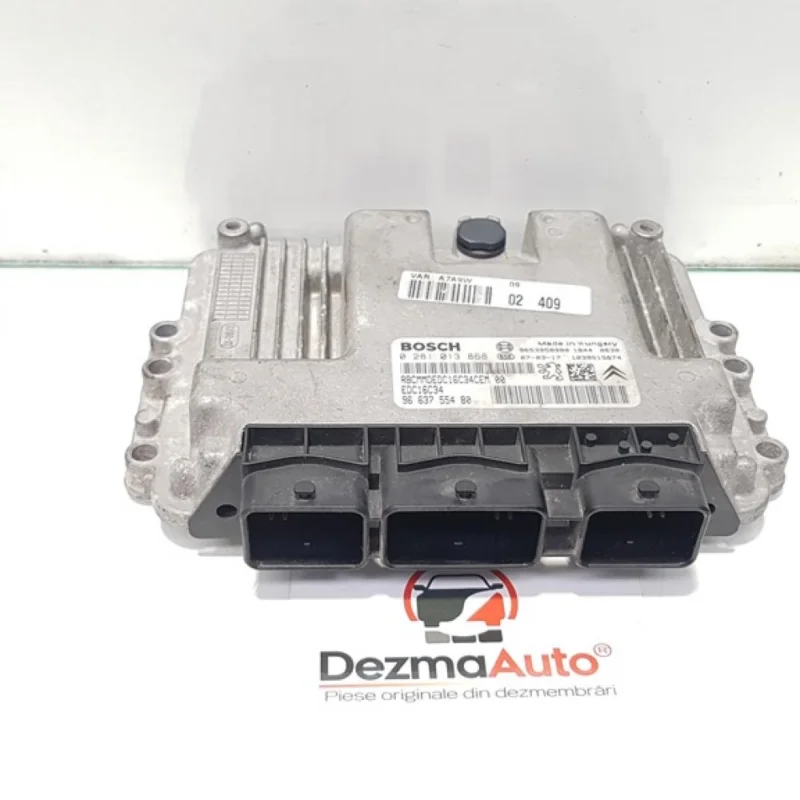 Calculator motor, Peugeot 207, 1.6 hdi, 9663755480, 9HX (id:404692) Ofertă limitată