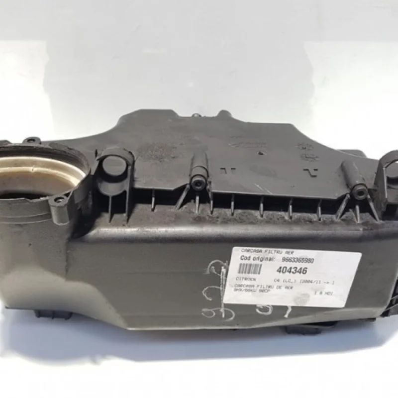 Cumpără online Carcasa filtru aer, Citroen C4 (I) [Fabr 2004-2011] 1.6 hdi, 9HX, 9663365980 (id:404346)