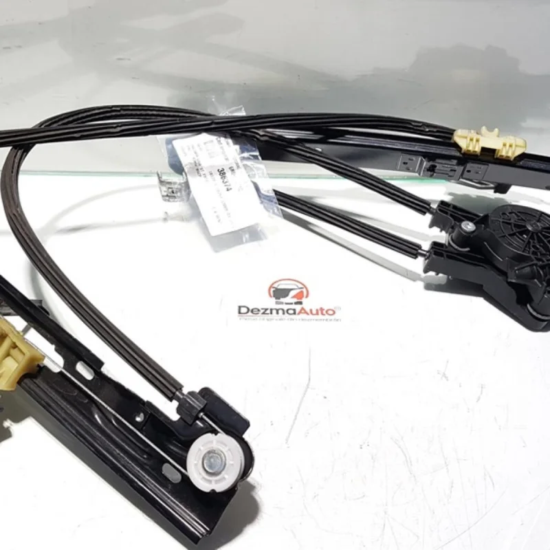 Macara cu motoras stanga fata, Seat Ibiza 5 (6J5) cod 6R0959801C (id:386374) Ieftin