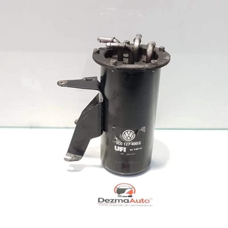 Carcasa filtru combustibil, Skoda Octavia 2 (1Z3) 1.9 tdi, BXE, cod 3C0127400C (id:387136) Ultima șansă