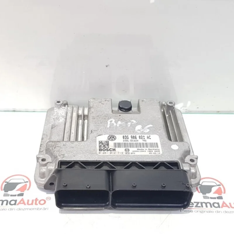 Calculator motor, Vw Passat (3C2) 2.0 tdi, cod 03G906021AC, 0281012719 (id:359910) Retur ușor