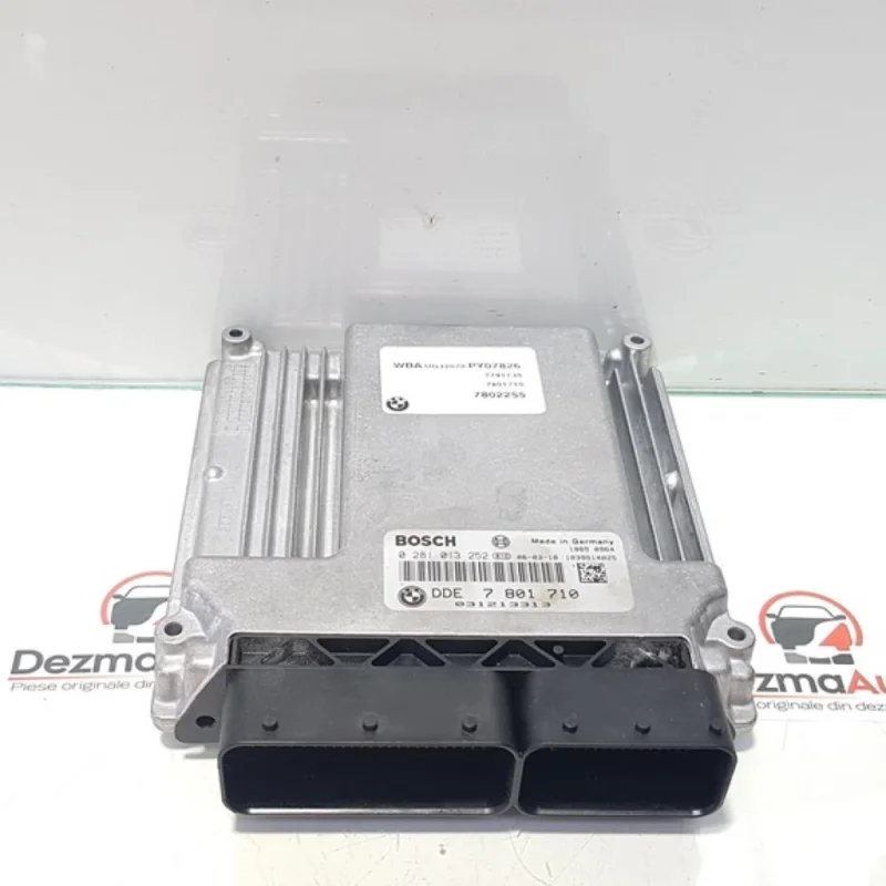 Calculator motor, Bmw 1 (E81, E87) 2.0 d, 204D4, cod 7801710, 0281013252 (id:193448) Calitate înaltă