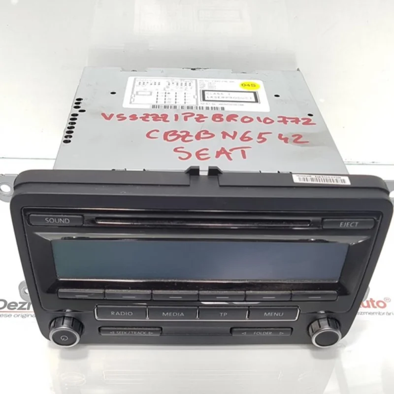 Radio cd, Seat Leon (1P1) cod 5P0035186 (id:363197) Ofertă de sezon