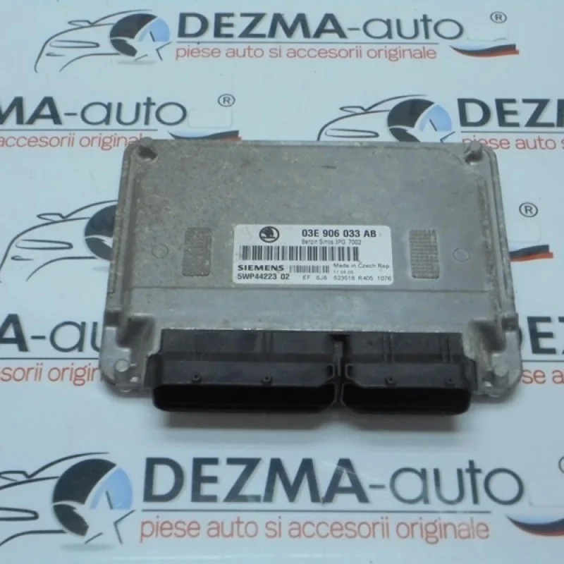 Reducere specială Calculator motor, 03E906033AB, Seat Cordoba (6L2) 1.2 benz (pr:110747)