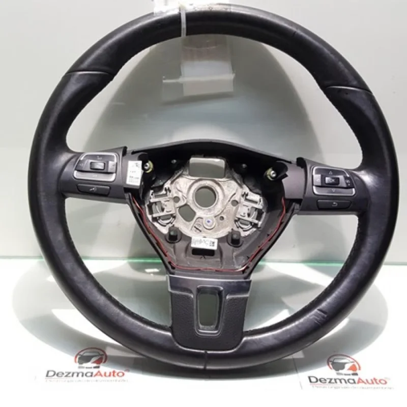 Volan piele cu comenzi, 3C8419091B, Vw Passat Variant (365) din dezmembrari Ofertă specială