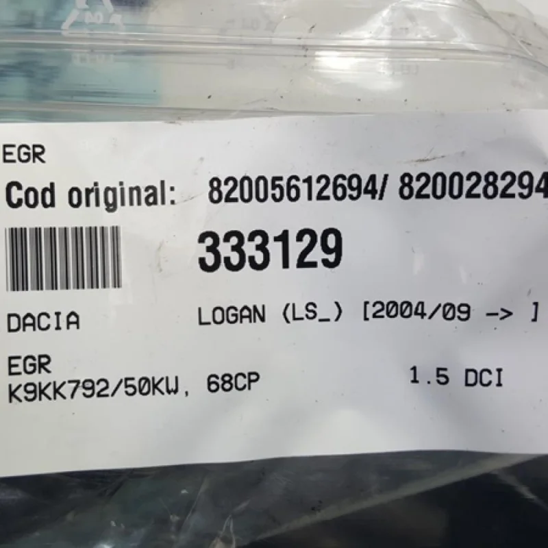 Egr 82005612694, Renault Clio 3, 1.5dci Retur ușor